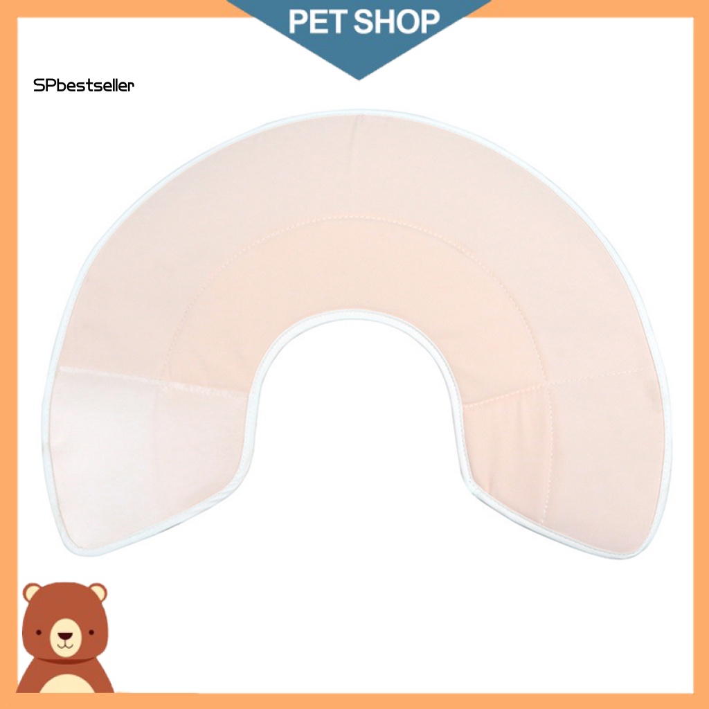 Vòng Cổ Màu Trơn Chống Cắn Bảo Vệ Cho Thú Cưng Màu Sắc