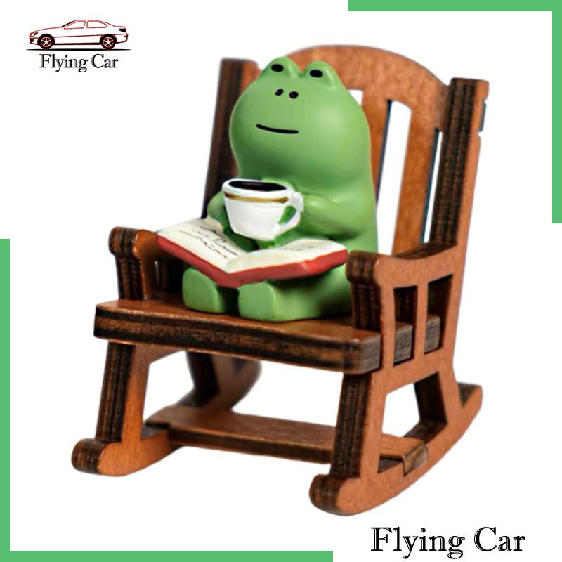 Mô Hình Tượng Chú Ếch Bập Bênh Dùng Trang Trí Nhà Cửa