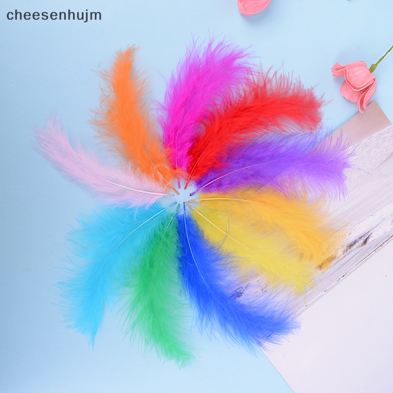 Set 50 Lông Gà Tây 10-15cm Tự Trang Trí