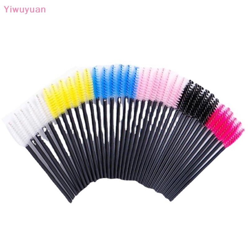 < Yiwuyuan > Cọ Mascara Chuốt Lông Mi / Lông Mày Mini Nhiều Màu Sắc Trang Điểm Linh Hoạt Có Thể Bent Mới