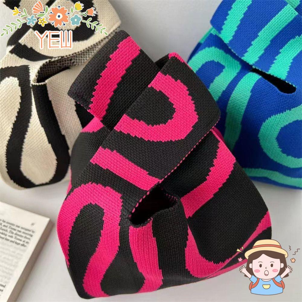 Túi Mua Sắm Đeo Vai / Xách Tay Thiết Kế Đan Len Độc Đáo