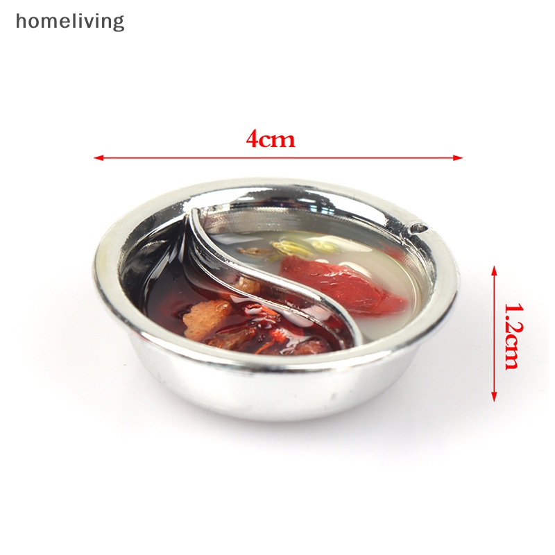 Nồi Lẩu Truyền Thống Trung Hoa Tỉ Lệ 1: 12 Trang Trí Nhà Búp Bê