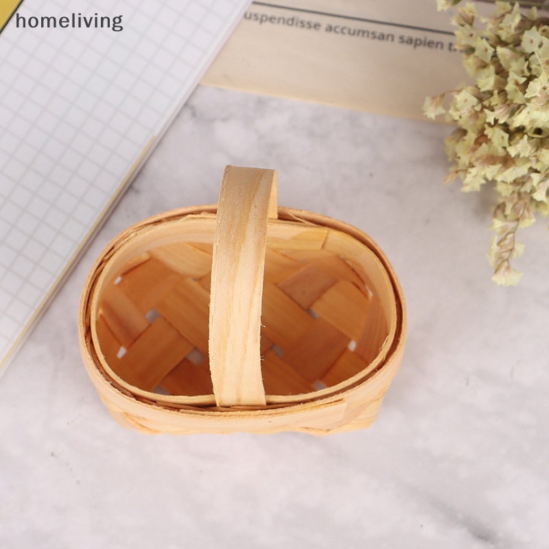 Giỏ Đan Đựng Rau Củ Quả Trang Trí Nhà Búp Bê Tỉ Lệ 1 / 12