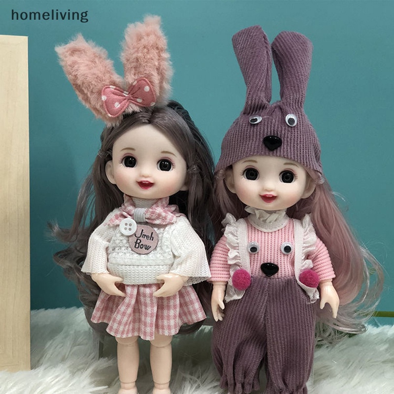 Búp Bê Công Chúa Barbie 16cm Kèm 13 Khớp Nối ob11