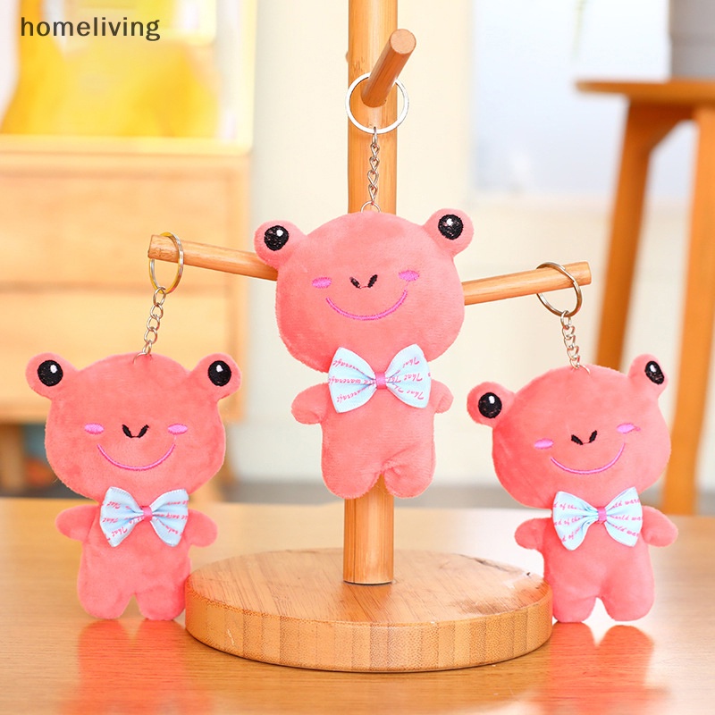 Móc Khóa Hình Búp Bê Nhồi Bông Mini 10cm Nhiều Màu Sắc Chất Lượng Cao