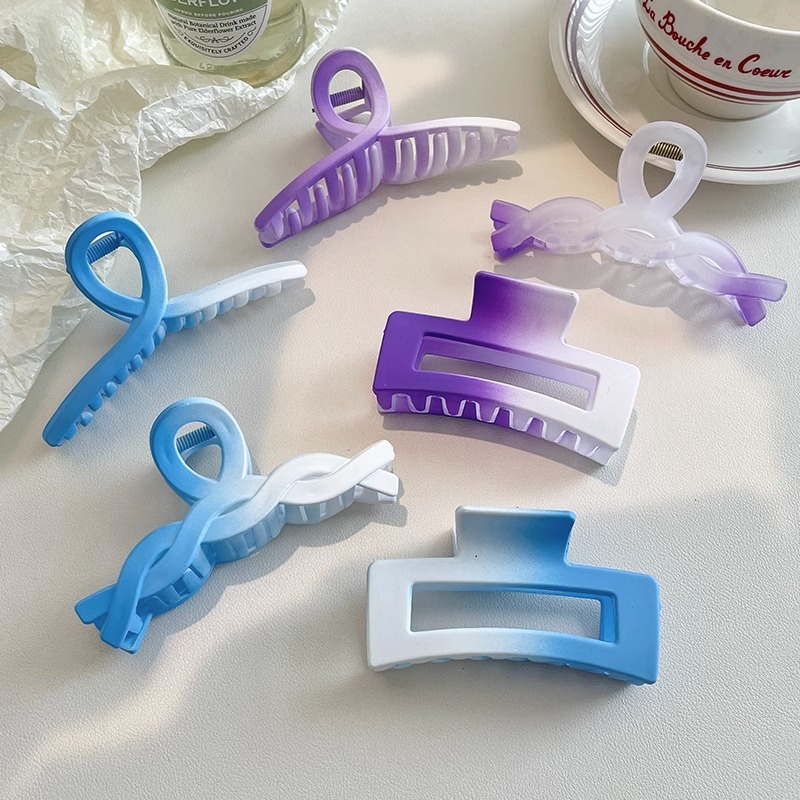 Kẹp Tóc Màu Gradient Thời Trang Hàn Quốc