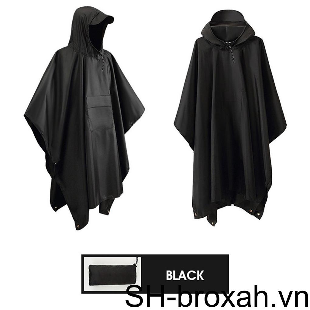 Áo Mưa Khẩn Cấp Có Mũ Trùm Đầu Chống Thấm Nước Cho Nam