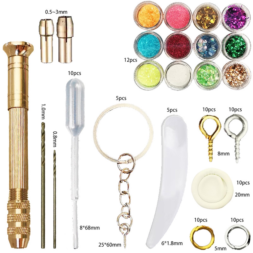 Khuôn Silicone Làm Trang Sức Thủ Công Hình Chữ Cái Lớn