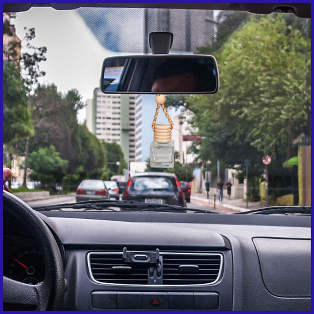 Bình Đựng Tinh Chất Bằng Thủy Tinh Trong Suốt Có Thể Nạp Lại Cho Xe Hơi