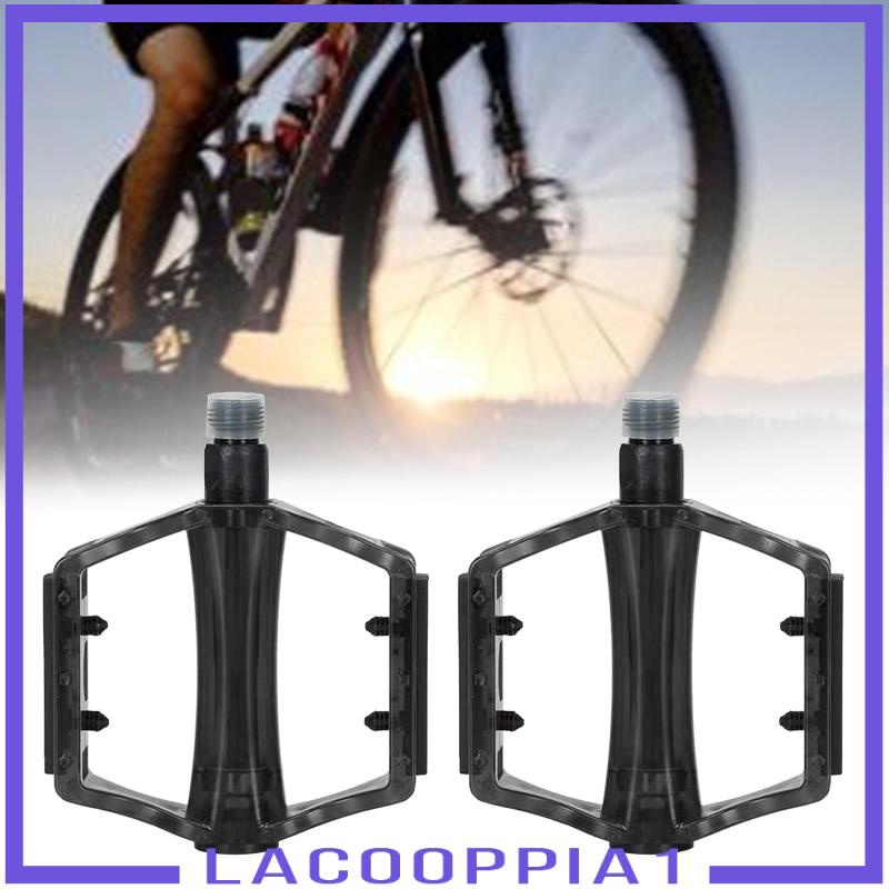 Set 2 Bàn Đạp Phẳng Siêu Bền Nhẹ Thông Dụng Cho Xe Đạp Địa Hình