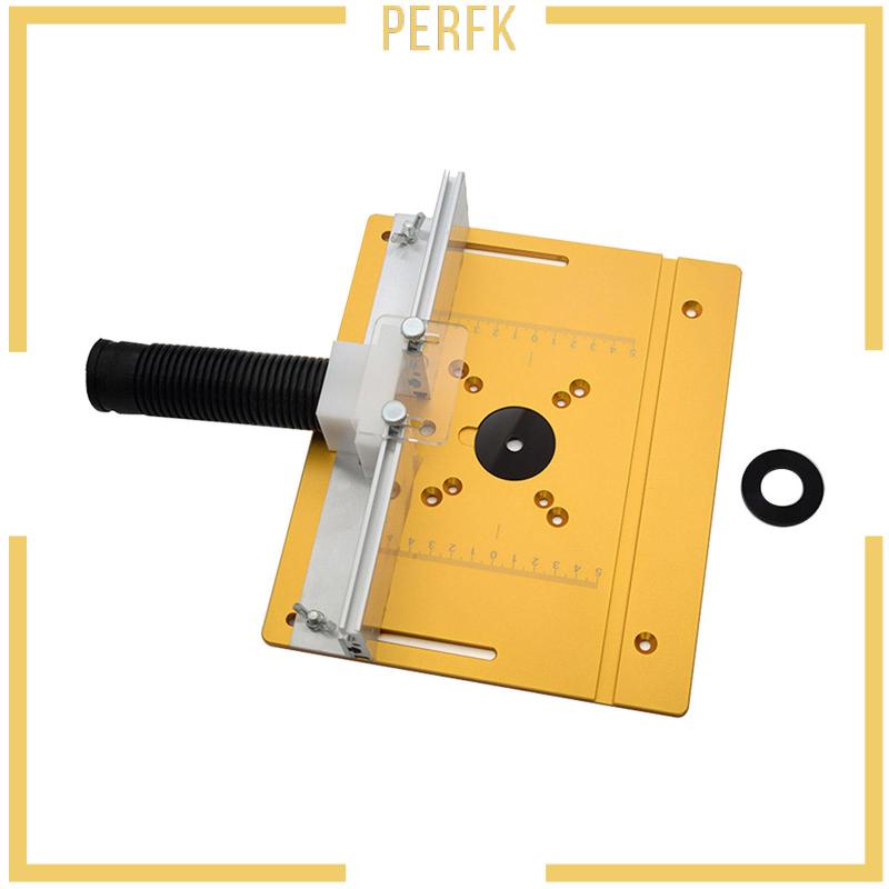 Tấm Định Tuyến Bằng Nhôm 20cmx24cm / 7.87inchx9.45inch Chuyên Dụng Cho Máy Cưa Bàn