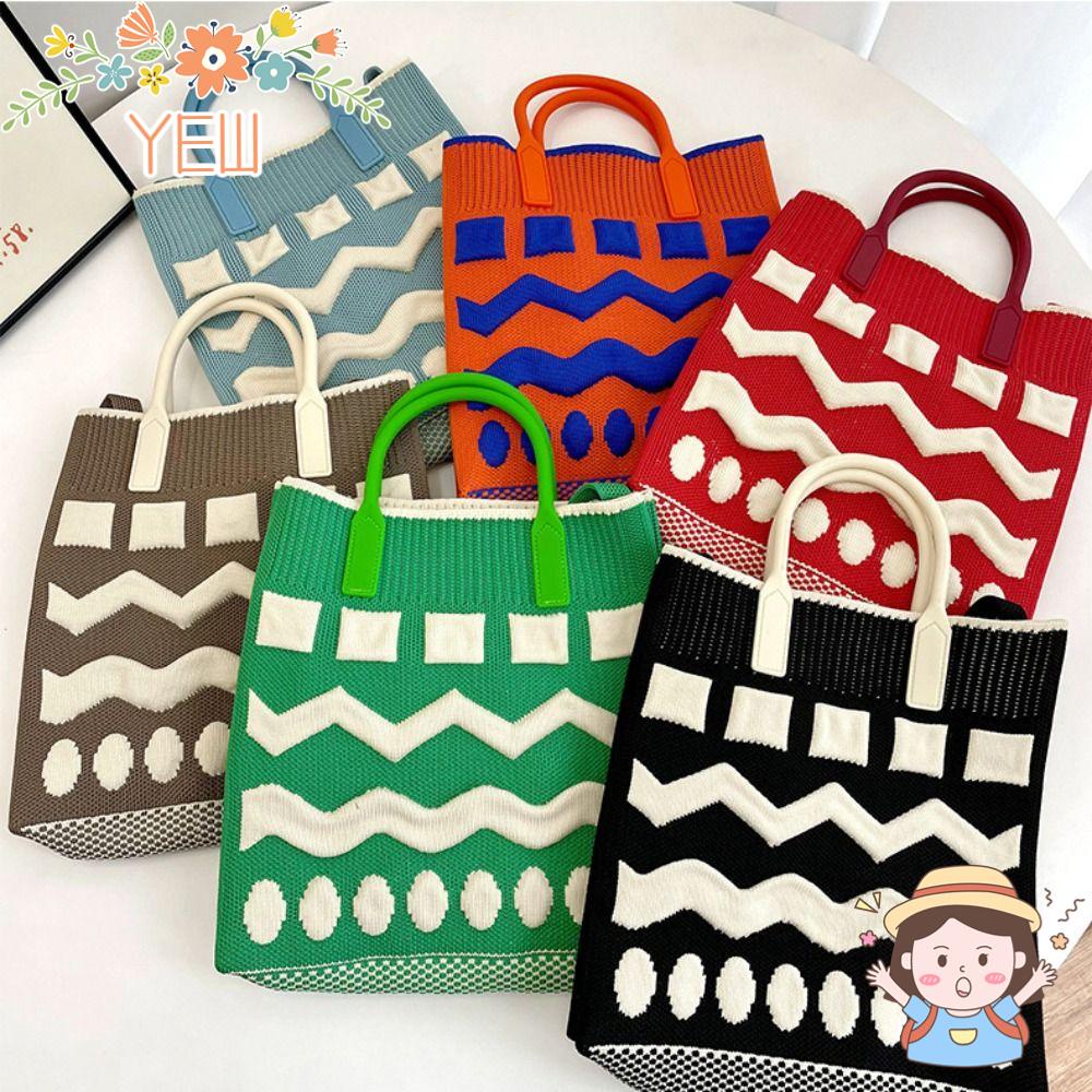 Túi Xách Mua Sắm Đeo Vai Thiết Kế Thắt Nút Độc Đáo Thời Trang