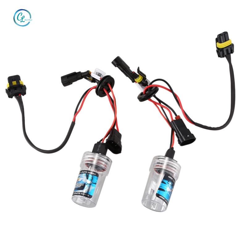 Bộ 2 Đèn Pha Xenon HID 55W H11 6000K Cho Xe Hơi