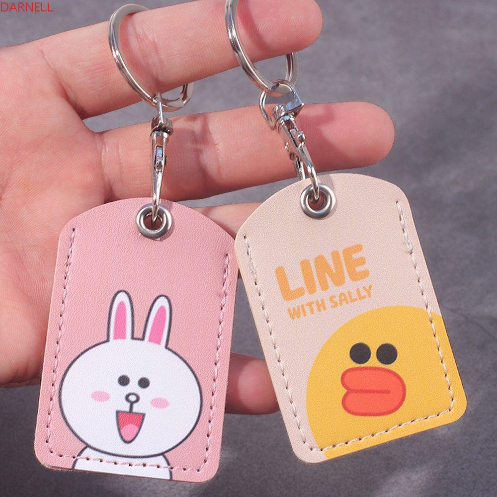 Ví DARNELL Đựng Thẻ Truy Cập / Chìa Khóa Xe Hơi / Quà Tặng Họa Tiết Hoạt Hình Dễ Thương Kèm Dây Đeo Tiện Dụng Giá