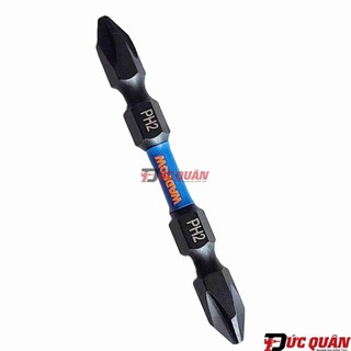 Bộ 2 Mũi bắt vít 2 đầu ( Ph2 dài 65mm ) WADFOW