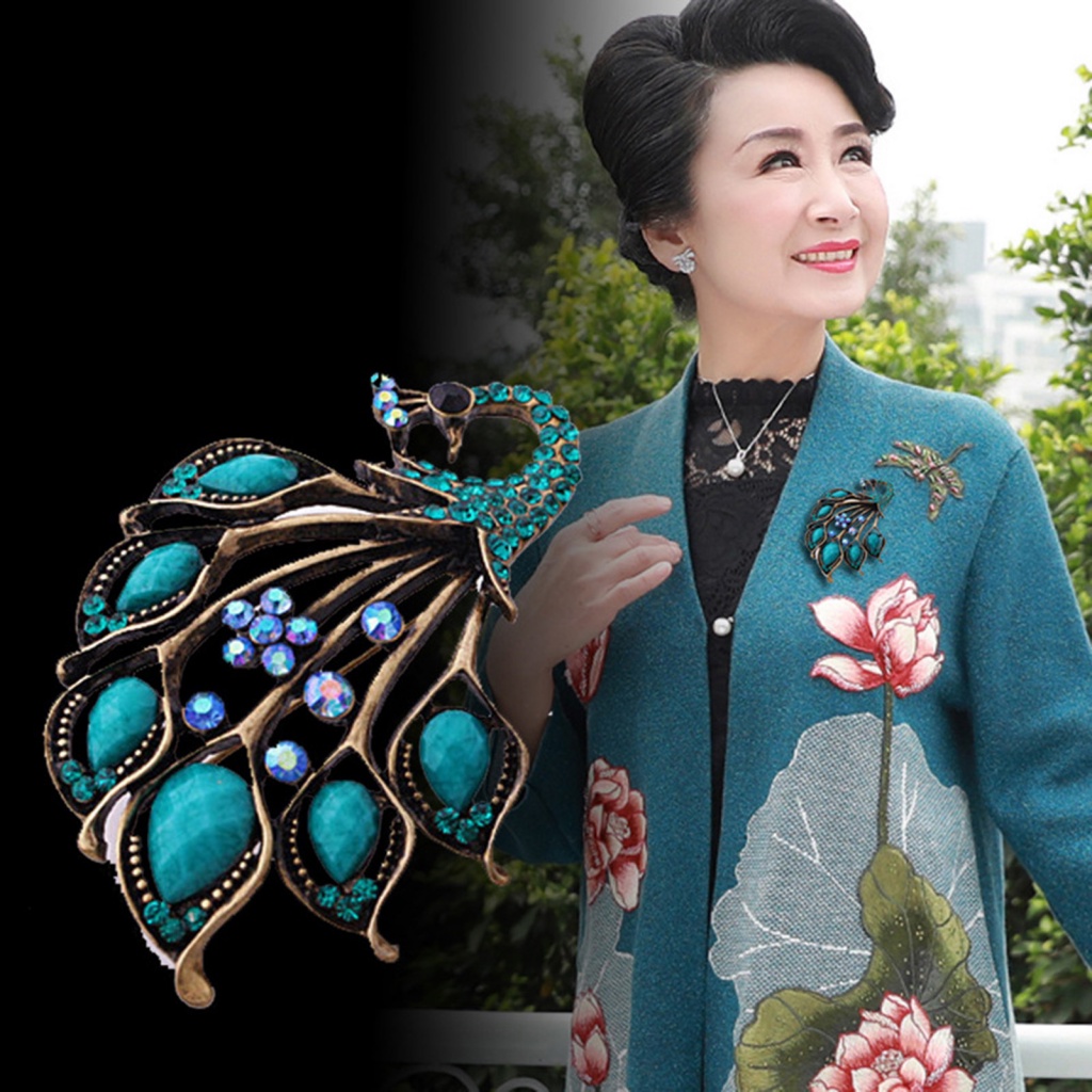 Ghim Cài Áo Bằng Hợp Kim Thiết Kế Tinh Tế Cho Nữ