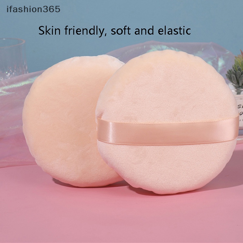 Set Mút Trang Điểm Mềm Mại Hình Tròn Oversized ifashion365