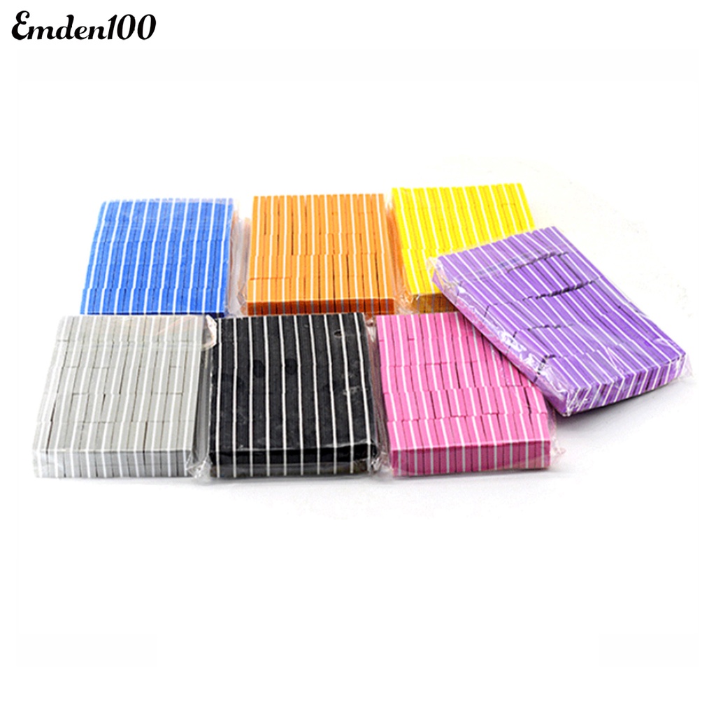 Set 50 Khối Giũa Móng Hai Mặt Độ Co Giãn Cao Có Thể Tái Sử Dụng