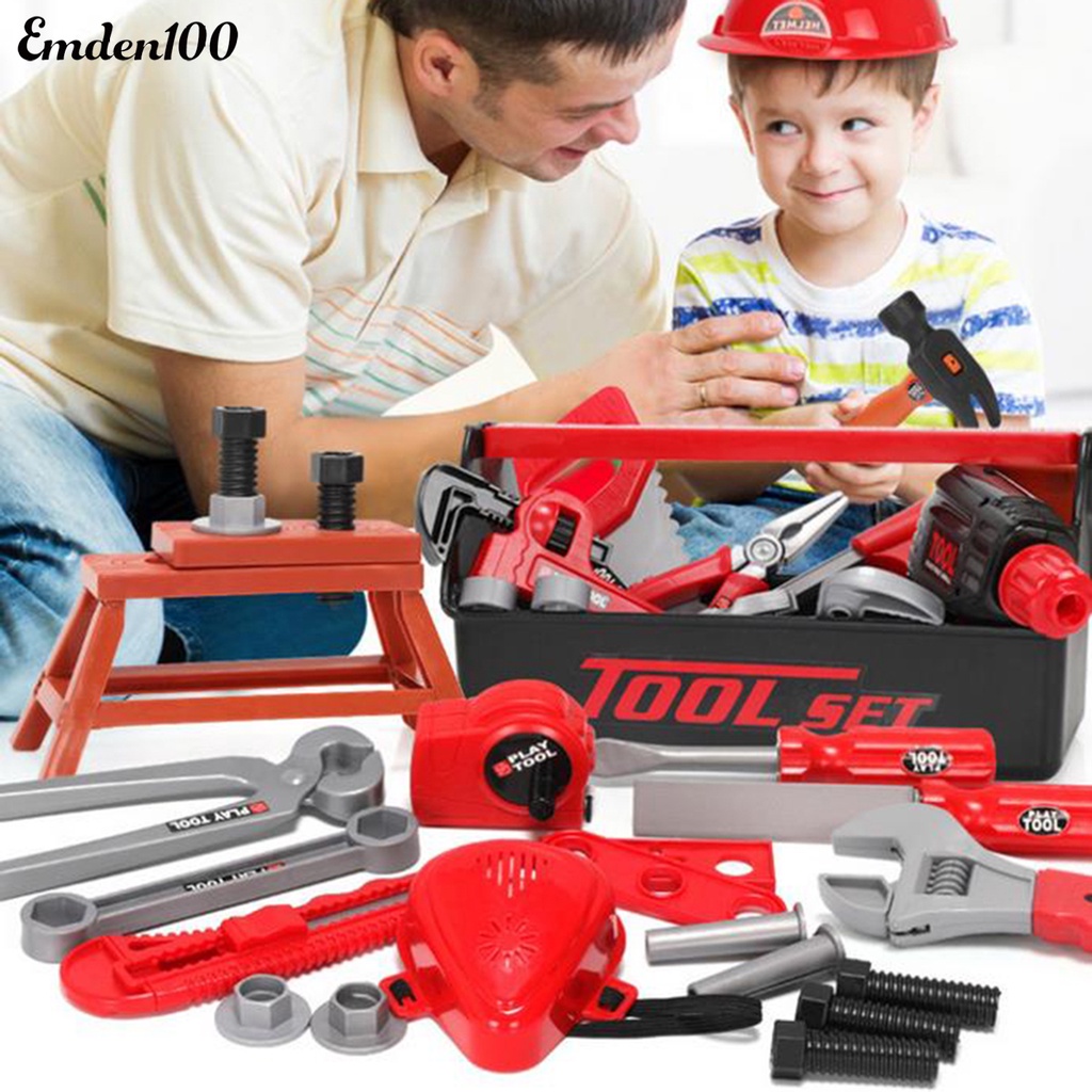 Bộ Đồ Chơi Dụng Cụ Sửa Chữa Bằng Nhựa Cho Bé