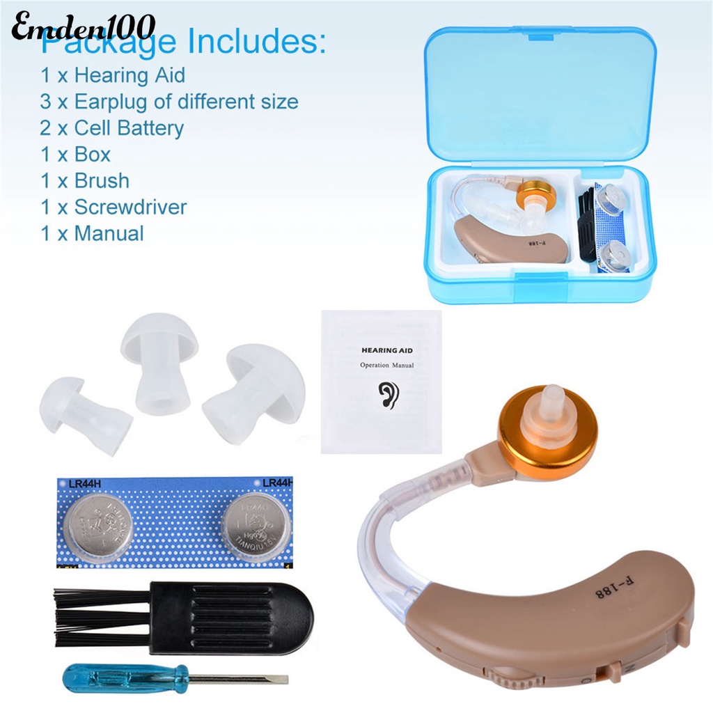 Thiết Bị Hỗ Trợ Tăng Cường Âm Thanh Tai F188 Dùng Hàng Ngày