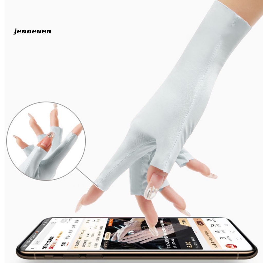 1 Đôi Găng Tay Làm Móng Hấp Thụ Mồ Hôi Tiện Dụng