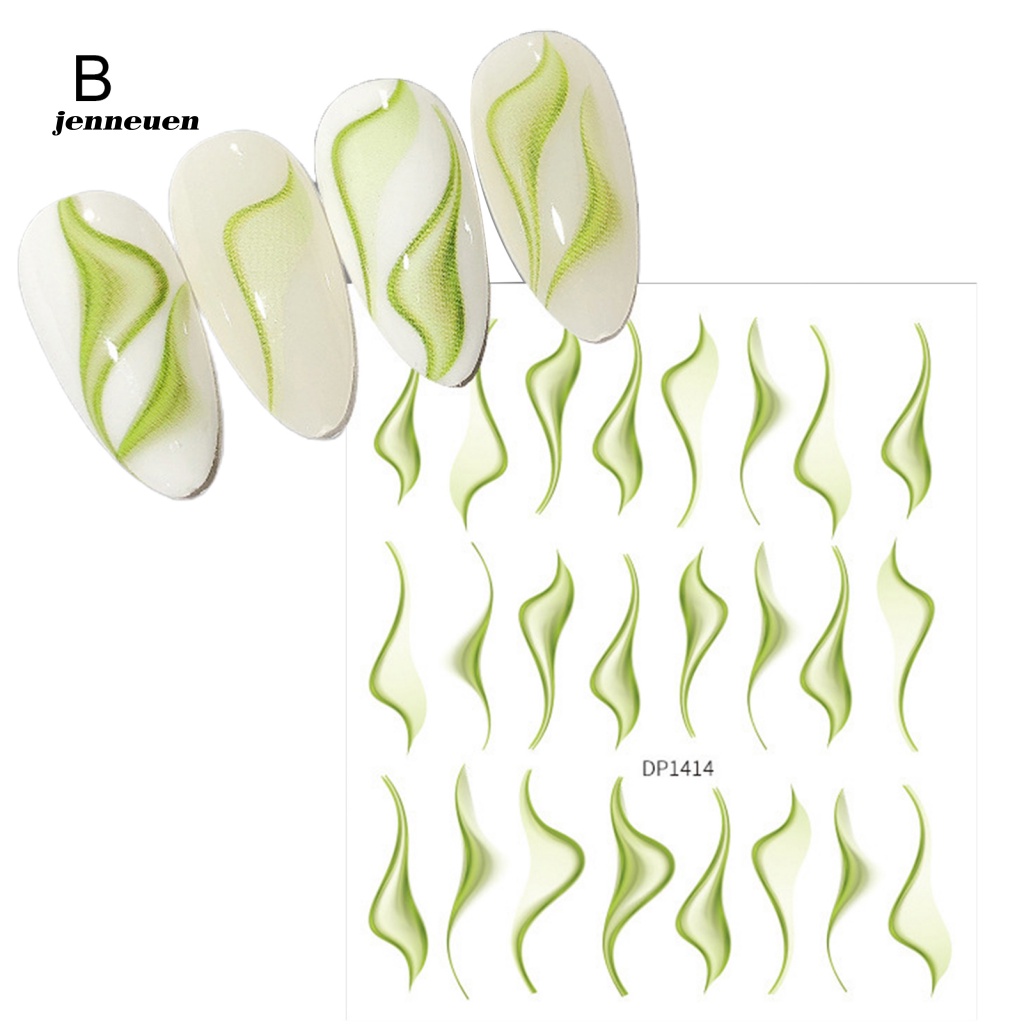 Miếng Dán Trang Trí Móng Tay Siêu Mỏng Họa Tiết Dập Nổi Xinh Xắn