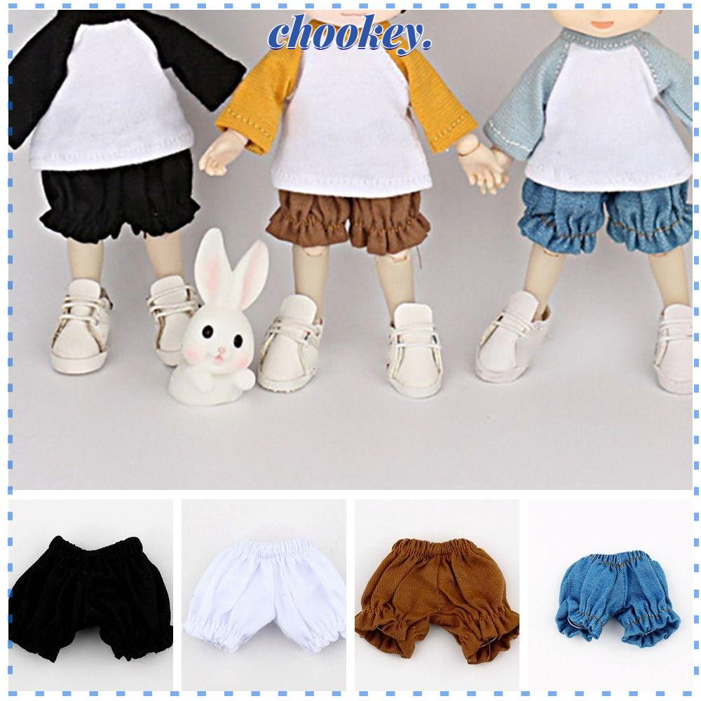 Quần Dài Co Giãn Nhiều Màu Sắc Cho Búp Bê Ob11