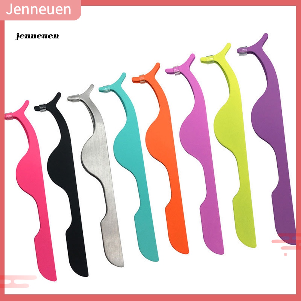 Bộ 2 Nhíp Gắp Lông Mi Bằng Thép Không Gỉ Tiện Dụng