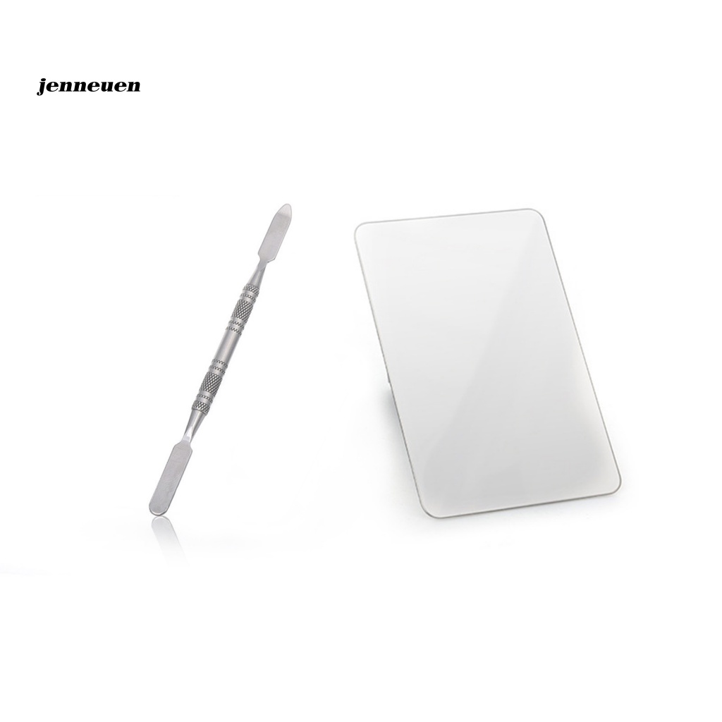 Bảng Pha Màu Mỹ Phẩm Chống Trượt Nhỏ Gọn Tiện Lợi