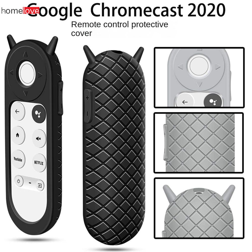 Vỏ silicon cho Chromecast có điều khiển từ xa bằng giọng nói Vỏ silicon homelove