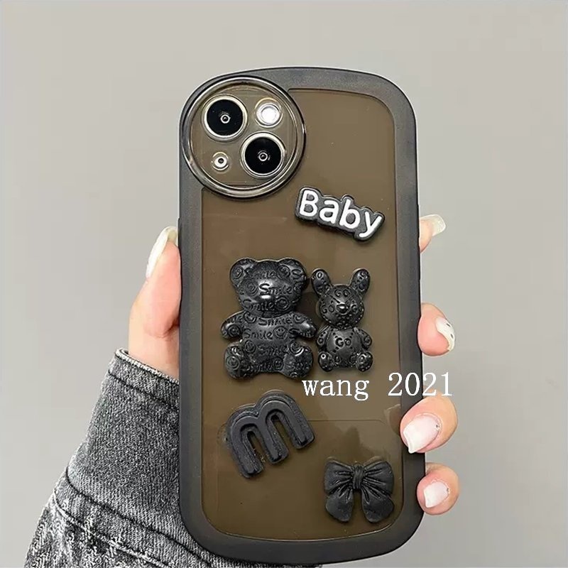 Ốp Điện Thoại Mềm Đính Nơ Gấu Bông Dễ Thương Cho OPPO Reno10 Pro + Plus 5G Reno 10 Reno10Pro + OPPO A78 NFC 4G 2023