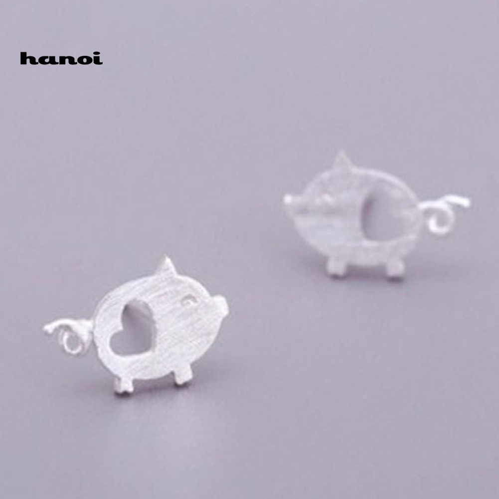 Khuyên Tai Hình Heo Hoạt Hình Xinh Xắn Dành Cho Nữ