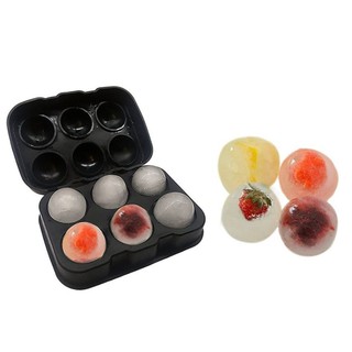 【idolidol.vn】Silicone Ice Cube Trays Sphere Round Ice Ball Maker Large Square Ice Cube Mold