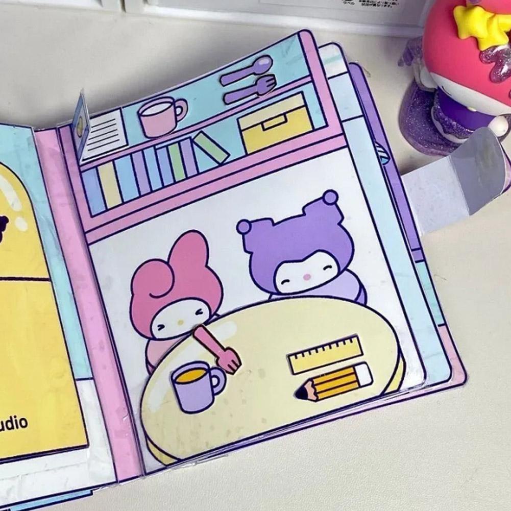 SANRIO Sách Đồ Chơi Kulomi Thủ Công Tự Làm Dễ Thương