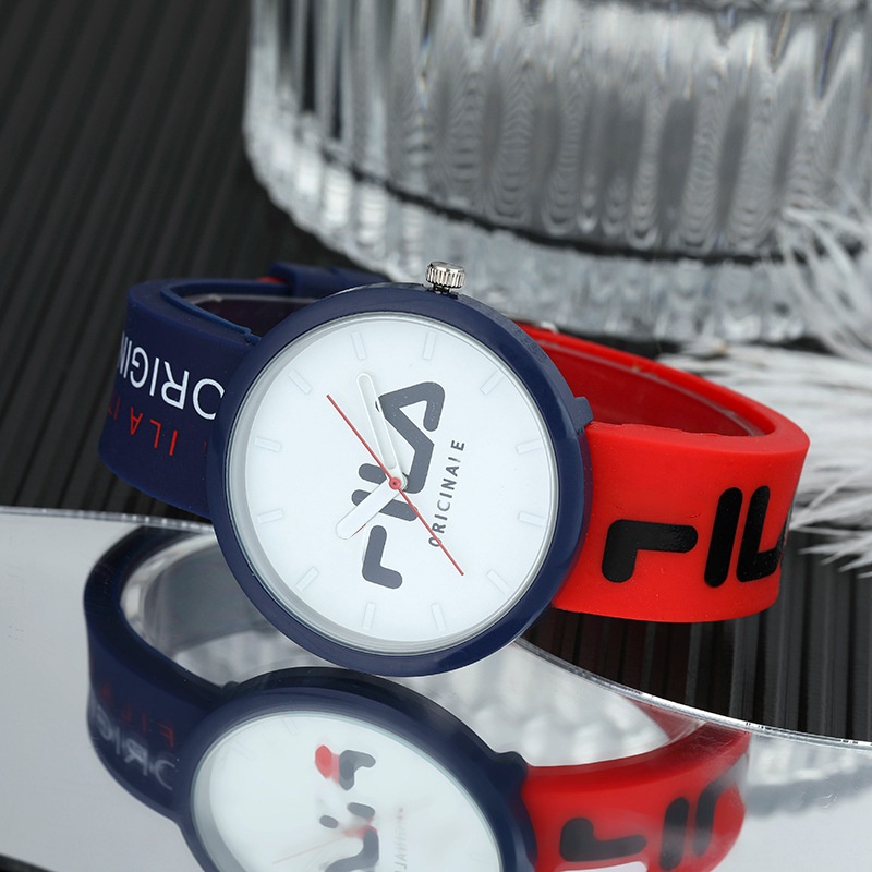 Đồng Hồ quartz Nam Dây silicone Chống Thấm Nước