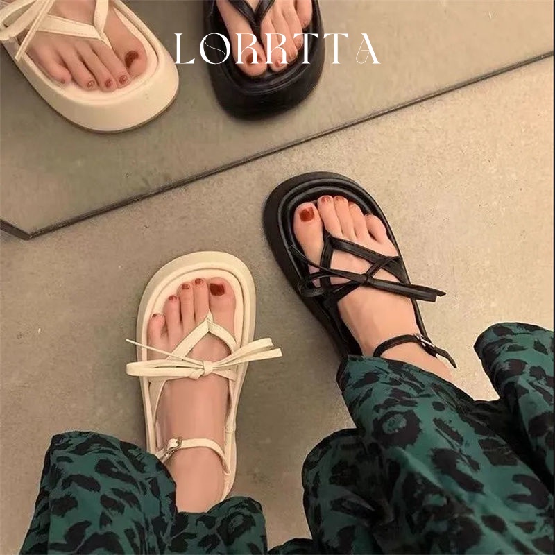 LORRTTA  dép nữ dép sandal nữ dép quai hậu nữ 2023 HOTSALE 072025 Hàn Quốc Phong cách Korean Style Phong cách B28G118 37Z230910