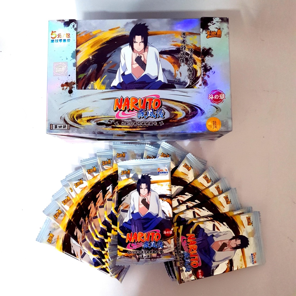 Thẻ nhân phẩm Naruto thử vận may  - Thẻ pack Naruto