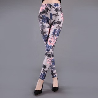 Quần Legging Lụa Sữa Co Giãn Ôm Dáng Dễ Phối Đồ Cho Nữ