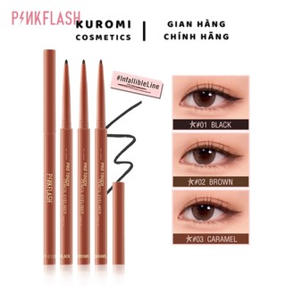 Bút gel kẻ mắt Pink Flash dễ kẻ, thấm nước lâu trôi, dễ dàng lựa chọn màu sắc 0.1G KUROMI