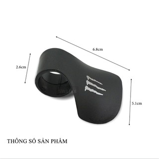 Trợ lực tay ga xe máy - đen monster