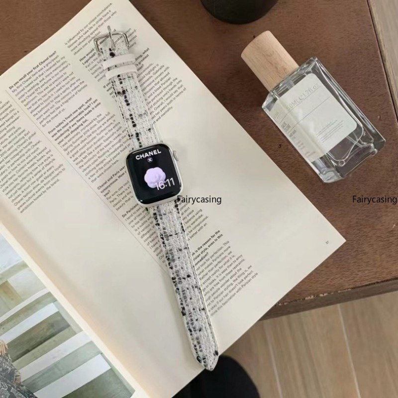Dây Đeo Bằng Len Có Khóa Ngựa Kim Loại Cho Apple Watch 49mm 45mm 41mm 44mm 40mm 42mm 38mm Ultra 3 4 5 SE 6 7 8