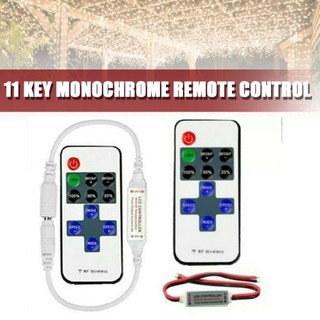 New dc 12-24v led controller dimmer for led strip 5050 3528 wireless rf remote