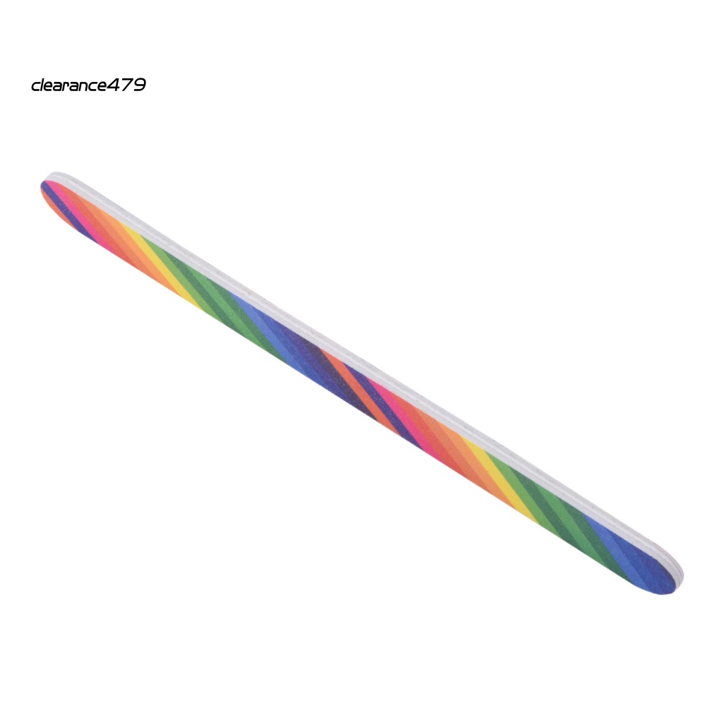 Dụng Cụ Mài Móng Mini Cầm Tay Màu Cầu Vồng Dễ Thương 479