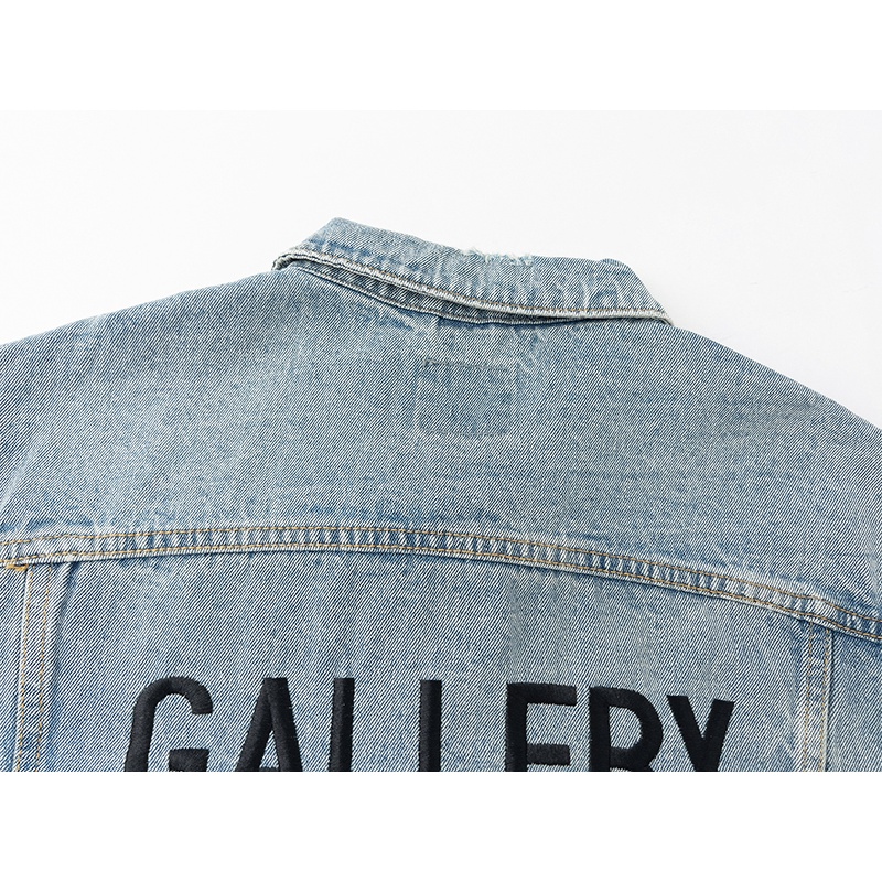 ❤️❤️❤️❤️ Áo Khoác Jean Tay Dài Thêu Họa Tiết Độc Đáo Thời Trang Cho Nam Và Nữ