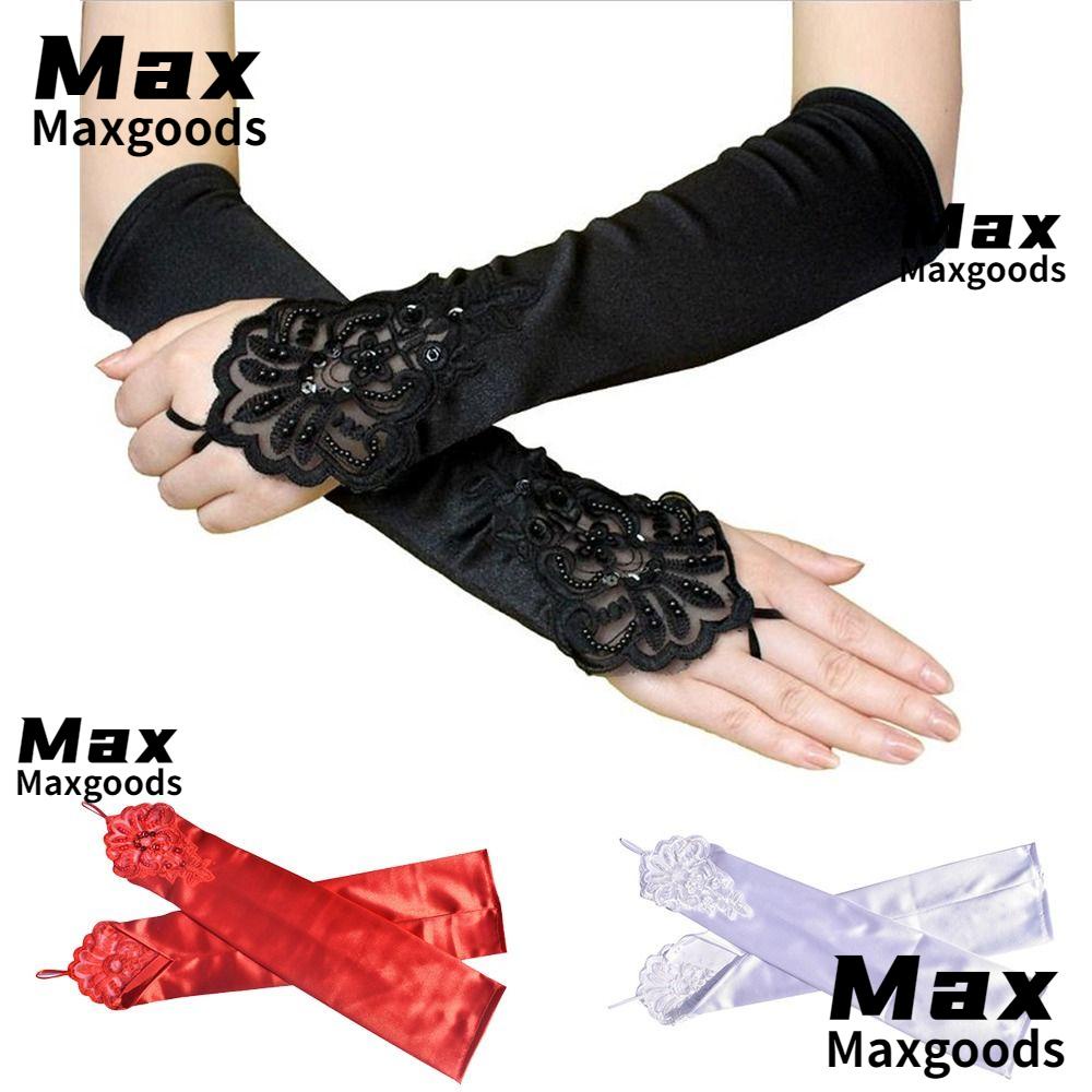 Đôi Găng Tay Hở Ngón Dự Tiệc Cho Nữ
