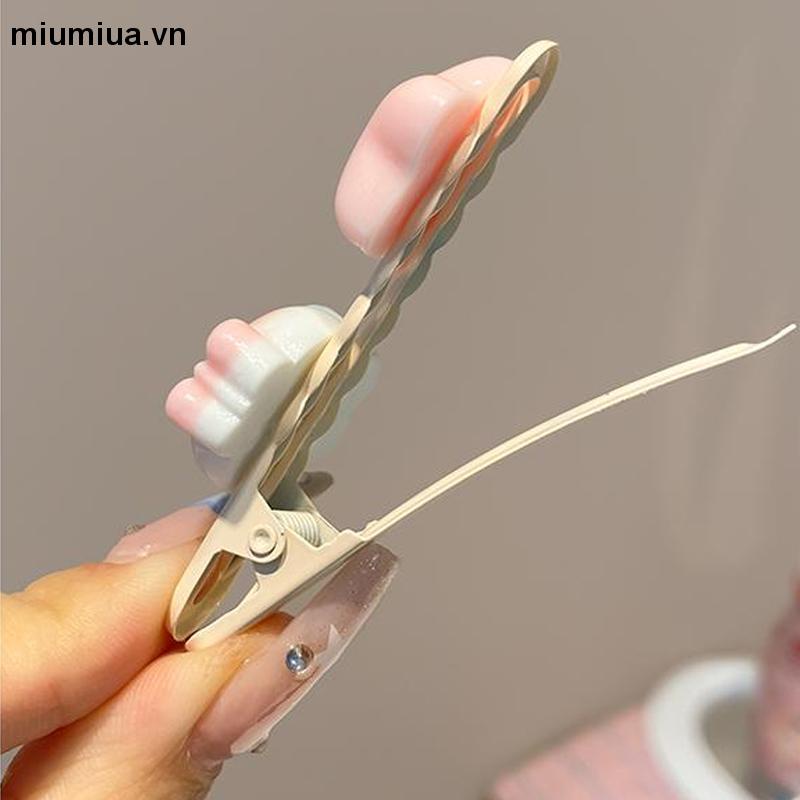 Miumiua🔮Kẹp Tóc Hình Ngôi Sao / Trái Tim / Phấn Má Hồng mini Dễ Thương Màu Lựa Chọn Phong Cách Nhật Bản