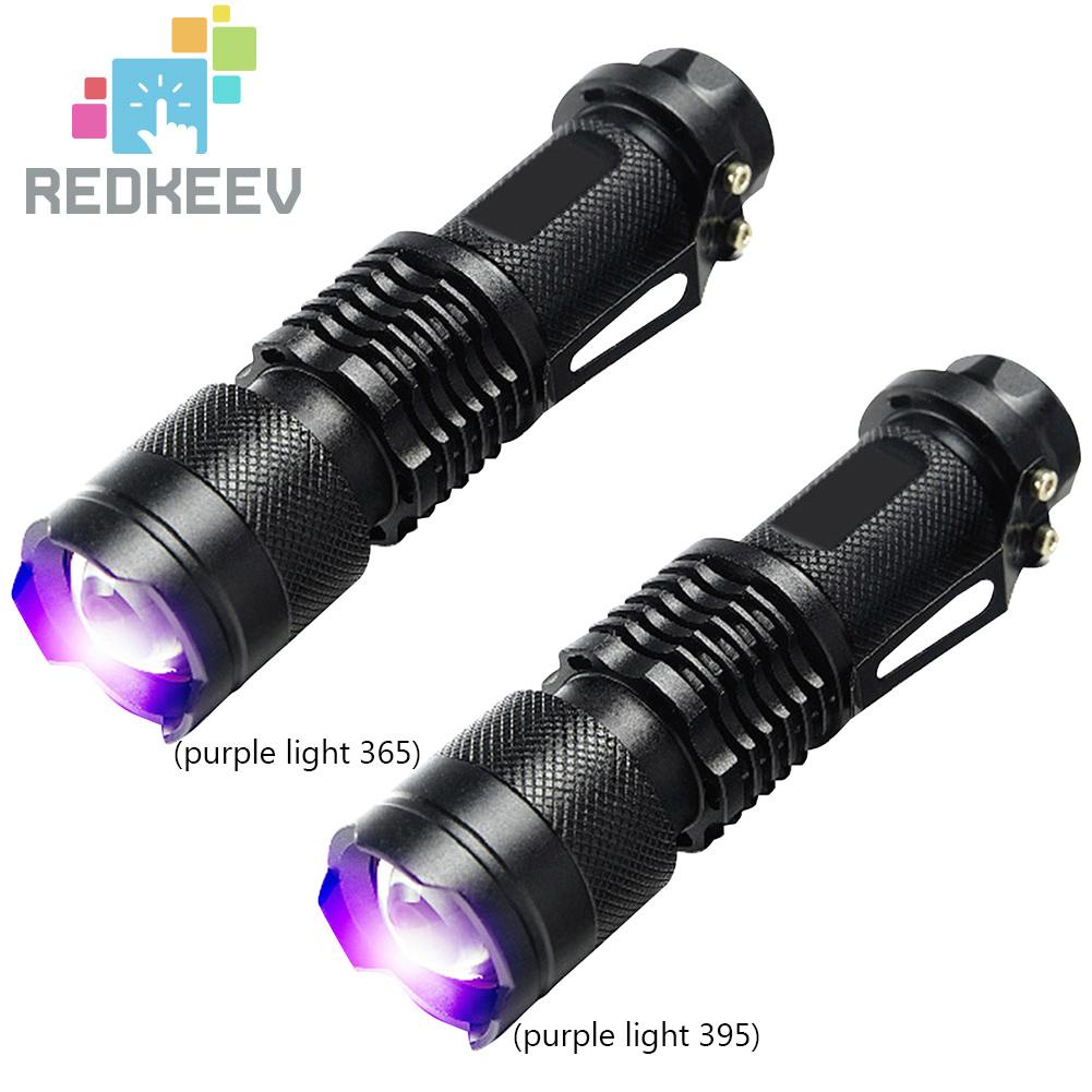 Đèn LED UV Ánh Sáng Tím Dùng Pin Kiểm Tra Vết Bẩn Thú Cưng