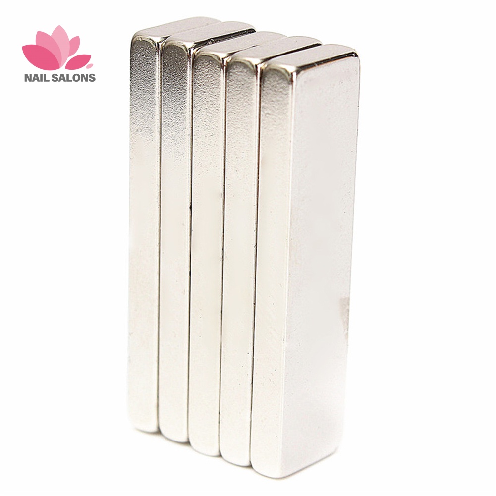 Set 5 Nam Châm Chắc Chắn 40x10x4mm N52 Cho Tủ Lạnh