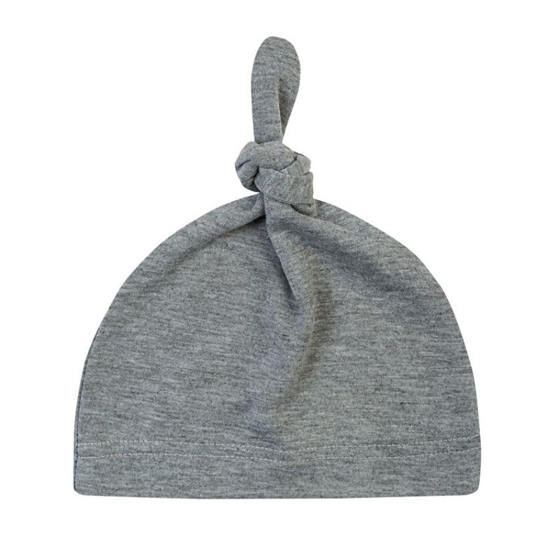Mũ Beanie Cotton Kẻ Sọc Thắt Nút Đang Ngủ Cho Trẻ Sơ Sinh Mới Sinh Năm 2023