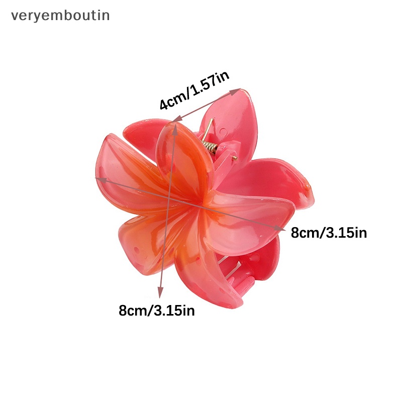 Kẹp Tóc Hoa Frangipani n Dễ Thương Thời Trang Cho Nữ